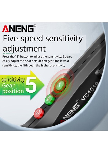 Aneng VC1019 Elektrikli Tel Dedektörü Akıllı Ses Yayın Test Cihazı Kalem Kızılötesi Sensör Konumlandırma Voltaj Test Cihazı (Yurt Dışından) fırsatları