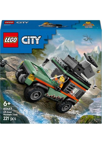 LEGO City 4x4 Arazi Dağ Arabası 60447 indirimleri