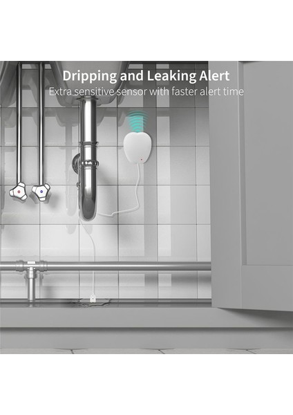 Su Alarm Sensörü Wifi Su Dedektörü Taşma Taşkın Sızıntıları Uzak Monitör Sızıntı Bildirimleri (Yurt Dışından) fırsatları