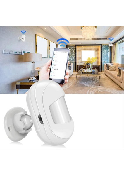 Graffiti Akıllı Zigbee Vücut Kızılötesi Dedektörü Akıllı Pır Hassasiyeti ve Zaman Ayarlanabilir Yerleşik Pil Dedektörü (Yurt Dışından)