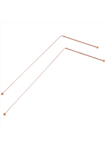 Bakır Dowsing Çubukları -% 99 9 Saf Bakır 6pcs Çubuklar Enerji Su Cadısı Dedektörü (Yurt Dışından) modelleri