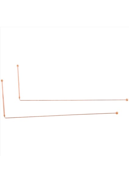 Bakır Dowsing Çubukları -% 99 9 Saf Bakır 6pcs Çubuklar Enerji Su Cadısı Dedektörü (Yurt Dışından) indirimleri