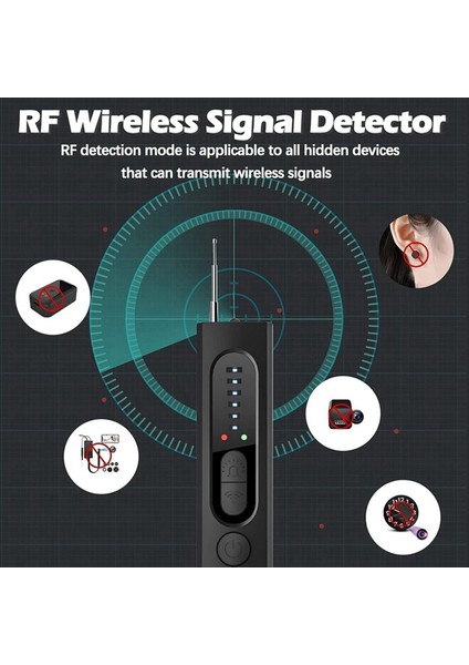 Dedektörleri Kamera Dedektörü Hata ve Dedektörü Ev Ofis Için Rf Kablosuz Sinyal Tarayıcısı (Yurt Dışından) indirimleri