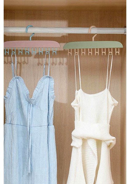 8 Kancalı Mutfak Banyo Dolap Için Çok Amaçlı Kancalı ve Yapışkanlı Askı fırsatları