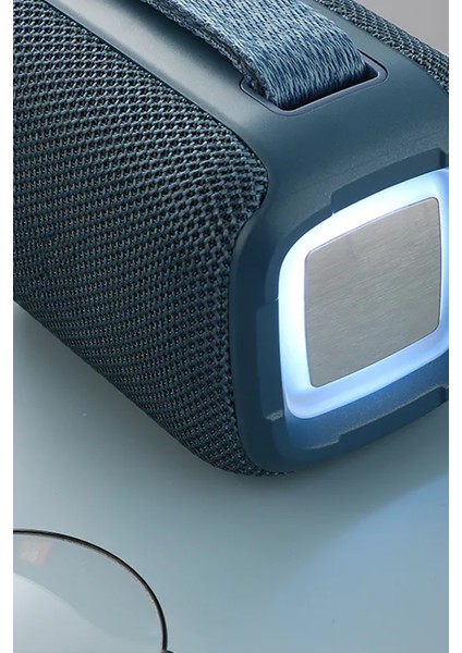Taşınabilir Kablosuz Bluetooth Hoparlör Tf USB Fm Aux ile LED Işık Süper Bass 339 fırsatları