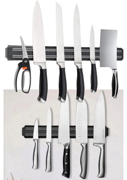 Mıknatıslı Bıçak Tutucu Metal Alet Tutucu Bıçak Askısı 33 cm fırsatları