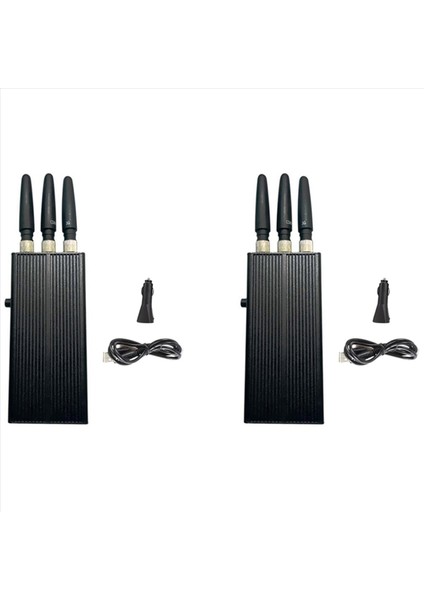 2x Taşınabilir Gps Sinyal Engelleyici Wifi Kamera Sinyal Bulucu Gps Konumlandırma ve Izleme Yalnızca Desteklenen Gps ve 2g (Yurt Dışından)