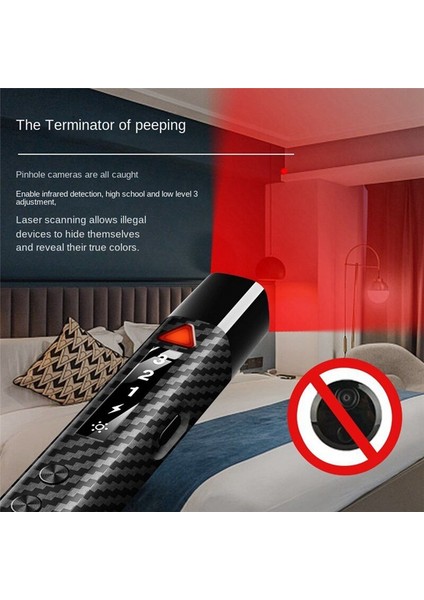 Çok Fonksiyonlu Audio Anti-Fotografi Anti-Fotografi Sinyal Detektörü Nabız Fonksiyonu Kadınlar Için Gizlilik Koruması (Yurt Dışından) modelleri