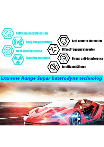V9 Arabalar Için Radar Dedektörü Otomatik 360 Derece Şehir/karayolu Modu Sesli Arabalar Için Sesli Yardım Aidleri (Yurt Dışından) fiyatları