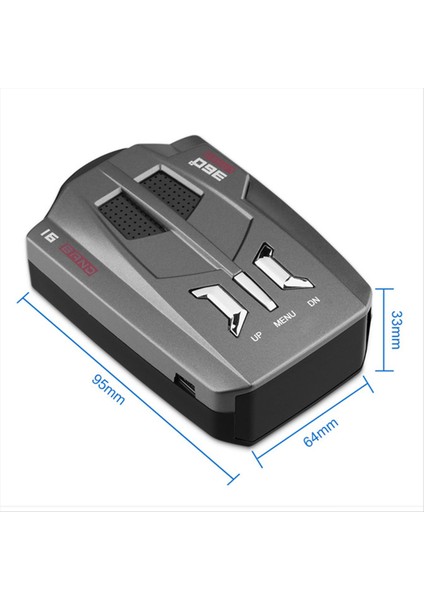 V9 Arabalar Için Radar Dedektörü Otomatik 360 Derece Şehir/karayolu Modu Sesli Arabalar Için Sesli Yardım Aidleri (Yurt Dışından) fırsatları