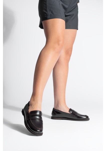 Kadın Loafer Düz Taban Makosen Günlük Ayakkabı Benif Kahve fırsatları