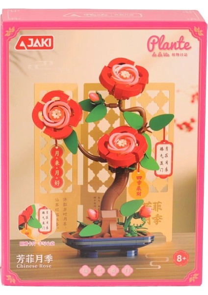 DK001 Jaki Gül Modeli 262 Parça Block Oyuncak modelleri