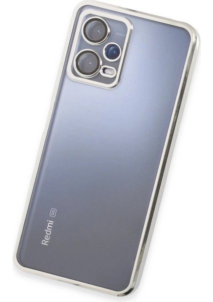 Xiaomi Redmi Note 12 Pro 5g Kılıf Lensli Silikon - GÜMÜŞ-(5796) - I01H10N8-1A07VS modelleri