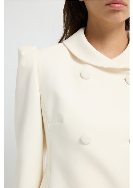 Kruvaze Ceket Vanilya 11945653000 fiyatları