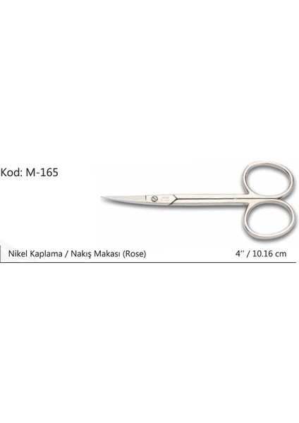 Rose Europe Nakış Makası Süper Kalite No:4 10,16 cm