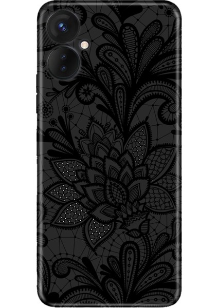 Oneplus 9 Pro Kılıf Silikon Desenli Resimli Uv Kapak Mandala Gül