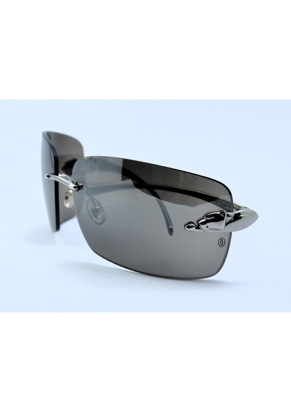 Panthere 72 Gümüş Gri Unısex Güneş Gözlüğü