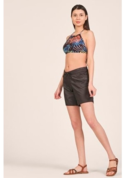 Kadın Deniz Şort Düz Desenli Nefes Alabilir Kumaş ile Yaz İçin Tasarlandı fiyatları