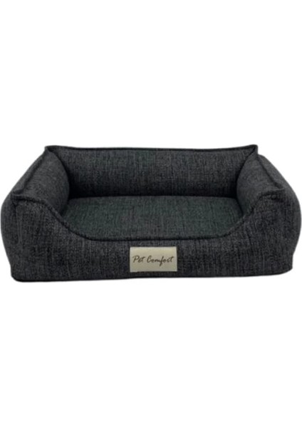Delta Varius Koyu Gri Kedi ve Köpek Yatağı S 45X55CM