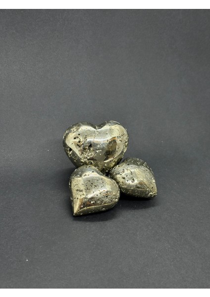 Peru Pirit Kalp Palstone Doğaltaş(Küçük)