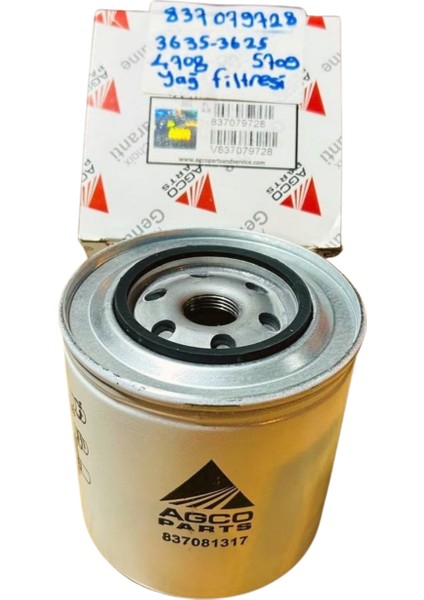 Massey Ferguson 3635-3625-4708-4709 Susı Motor Yağ Filitresi Agco fırsatları