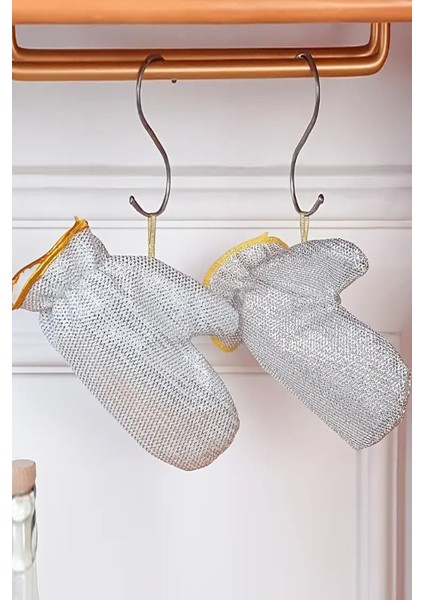 Paslanmaz Çelik Bulaşık Eldiveni Sıcak Soğuk Çok Amaçlı Dayanıklı Mutfak Temizlik Eldiveni fiyatları