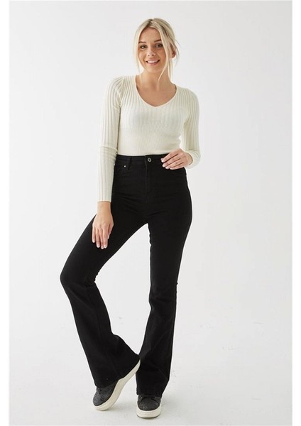 Kadın Kanvas Pantolon 25K0078K1