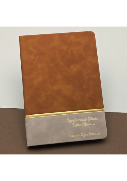 Öğretmenler Günü Hediyesi Defter Taba