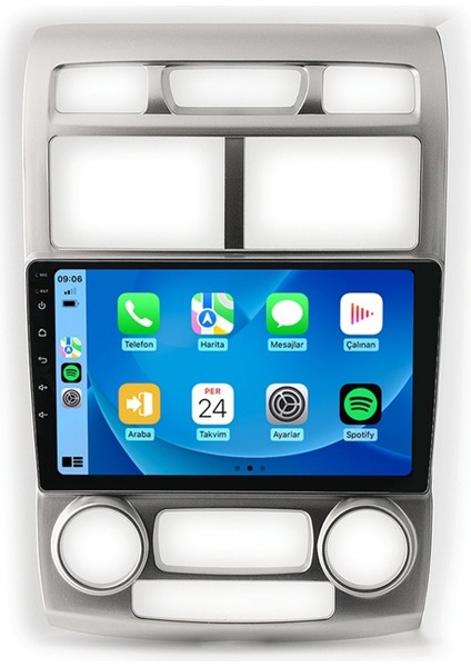 M-T-C 632 Serisi Kia Sportage 2005-2009 6+64GB Multimedya Teyp