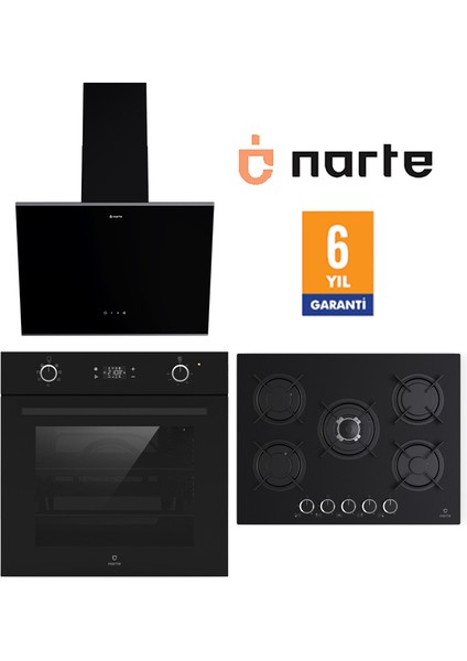 6 Yıl Garantili Ankastreset( OV401B - CG20070B - H20060BX )