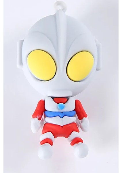 Silikon Uzaylı Anahtarlık Şirin Anahtarlık Uzaylı Şekilli Renkli Çanta Anahtar Aksesuar modelleri