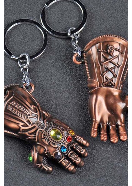 Marvel Thanos Infinity Gauntlet (Sonsuzluk Eldiveni) Anahtarlık Thanos Metal Anahtarlık fiyatları