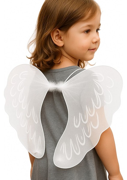 Bebek &amp; Çocuk Peri Kanadı - Kostüm Tamamlayıcı Kanat 35X45 cm (5131)
