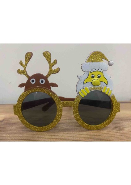 Yılbaşı Gözlük Geyik Noel Baba