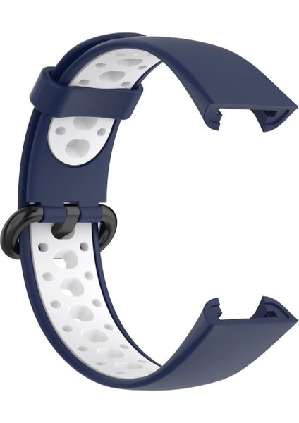 Xiaomi Redmi Watch 2 Spor Delikli Kordon - LACIVERT-BEYAZ-(5796) - I76H18N2-8A20VS fırsatları