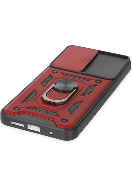 Xiaomi Redmi Note 9 4g Kılıf Pars Lens Yüzüklü Silikon - KIRMIZI-(5796) - I04H76N9-2A63VS indirimleri