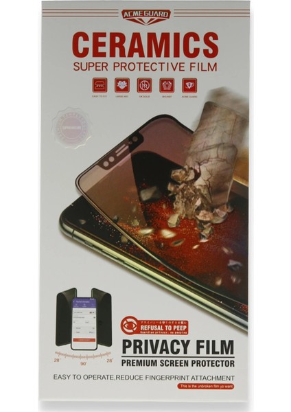 Huawei Y6P Seramik Hayalet Nano Ekran KORUYUCU-(5796) - I93H97N7-9A63VS