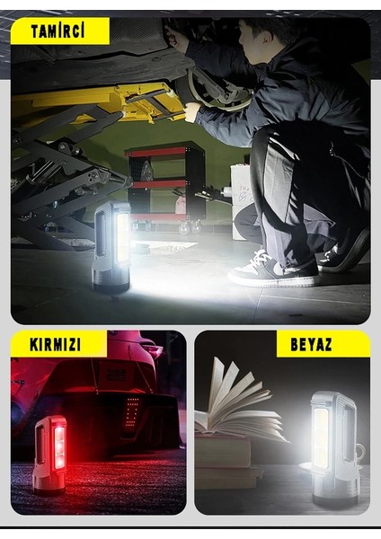 Buğz Güçlü Şarjlı Fener Masa Lambası WT-603 modelleri