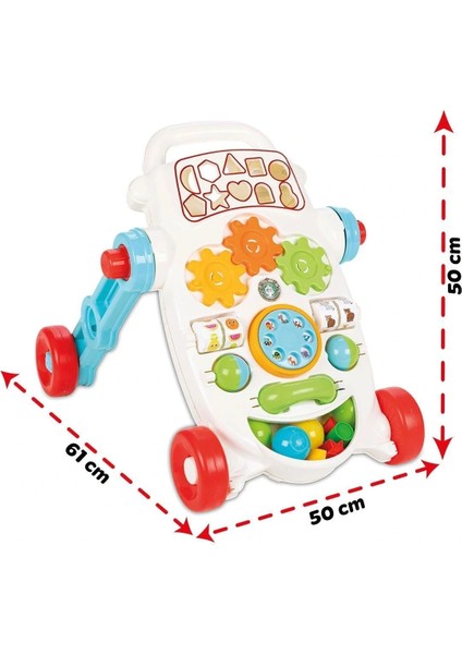 Buğz 07 539 Happy Ilk Adım Arabası Pembe -Pilsan Oyuncak fiyatları