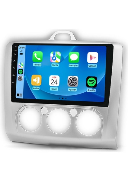 M-T-C 632 Serisi Ford Focus 2 Manuel Klima 6+64GB Multimedya Teyp