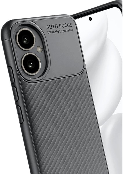 Honor 400 Kılıf Auto Focus Karbon Kapak - GRI-(5796) - I58H49N0-8A93VS modelleri