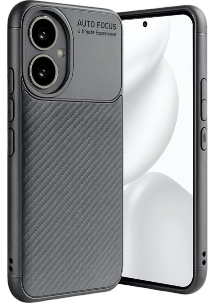 Honor 400 Kılıf Auto Focus Karbon Kapak - GRI-(5796) - I58H49N0-8A93VS indirimleri