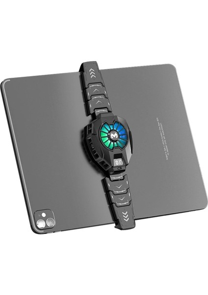 DL05 Rgb Radyatör Tablet ve Telefon Soğutucu Fan - SIYAH-(5796) - I61H19N8-5A77VS