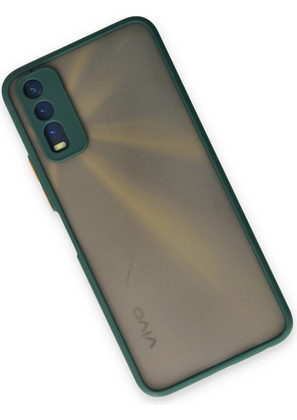 Vivo Y11S Kılıf Montreal Silikon Kapak - YEŞIL-(5796) - I27H86N8-3A23VS fiyatları