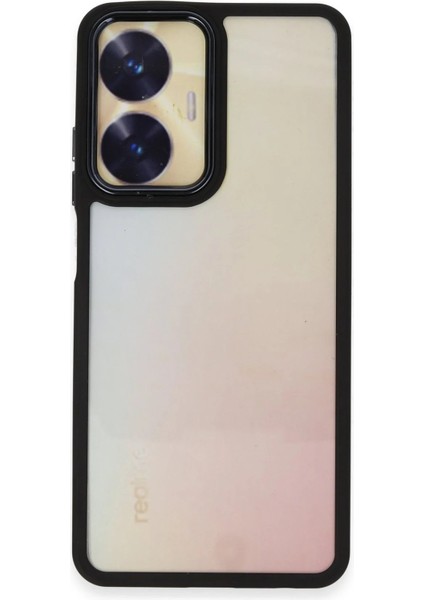 Realme C55 Kılıf Dora Kapak - SIYAH-(5796) - I99H13N7-1A78VS