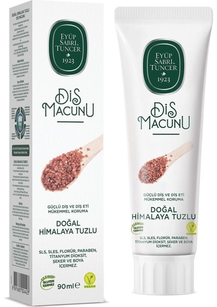 Eyüp Sabri Tuncer Doğal Diş Macunu 90 gr Himalaya Tuzlu