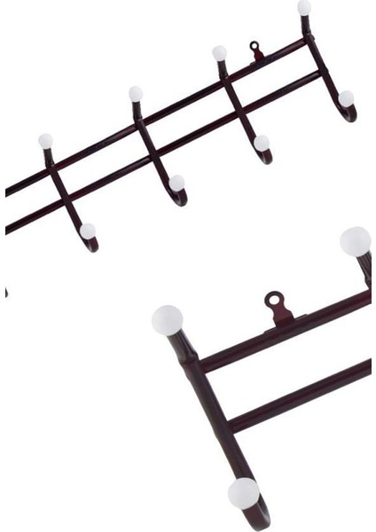 Amerikan Panel Kapı Askısı 6 Lı 12X50 cm Pratik Sağlam Askılık modelleri