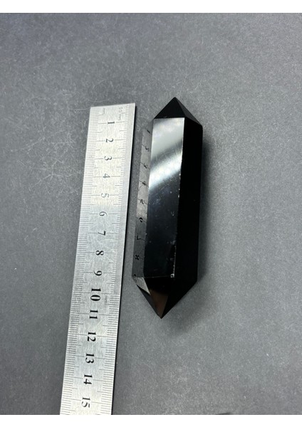 Koruyucu Obsidyen Çift Kazık Uçlu Doğaltaş indirimleri