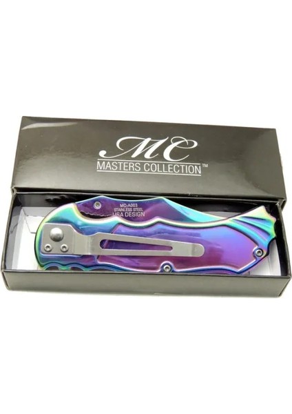 Mc Masters Collection 20 cm Kamp / Outdoor Çakı - Yarı Otomatik, Kemerlikli, Kutulu fiyatları