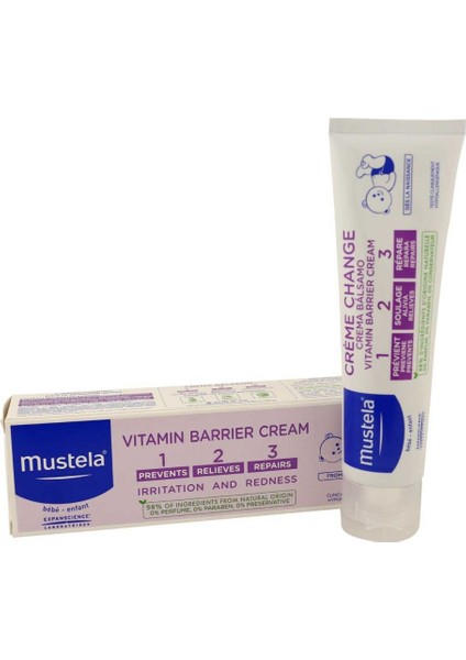 Mustela Baby Vitamin Barrier 1.2.3.cream Pişik Önleyici Krem 100 ml